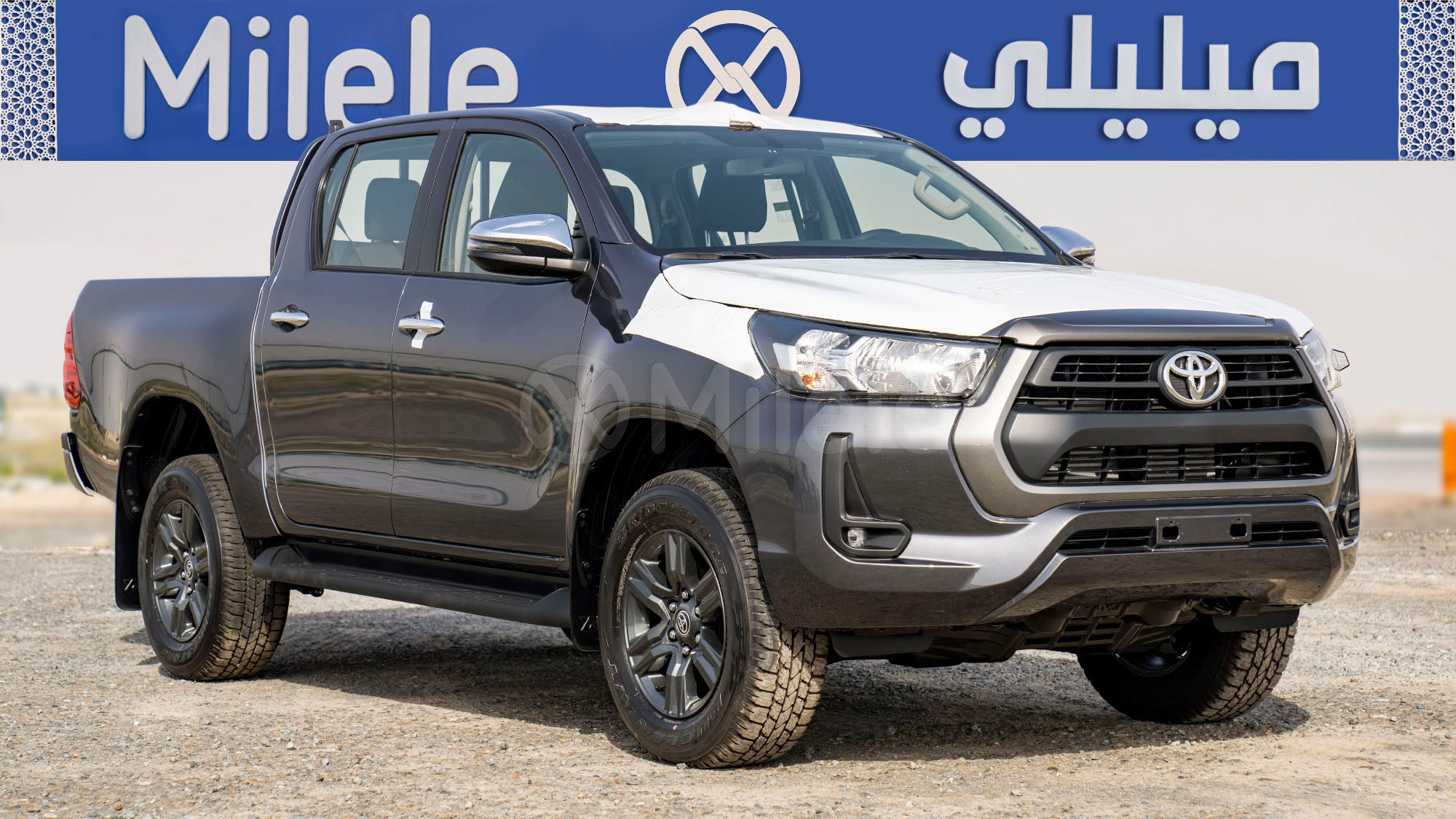 
								(LHD) TOYOTA HILUX DC 2.4D AT 4X4 MY2026 – GREY full									