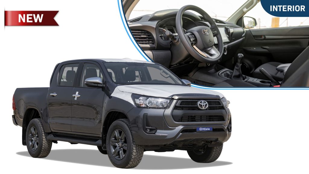 (LHD) TOYOTA HILUX DC 2.4D MT 4X4 P.WINDOW MY2026 – GREY