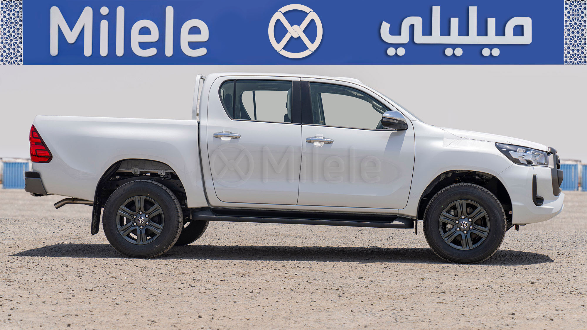 
								(LHD) TOYOTA HILUX DC 2.4D MT 4X4 P.WINDOW MY2026 – WHITE full									
