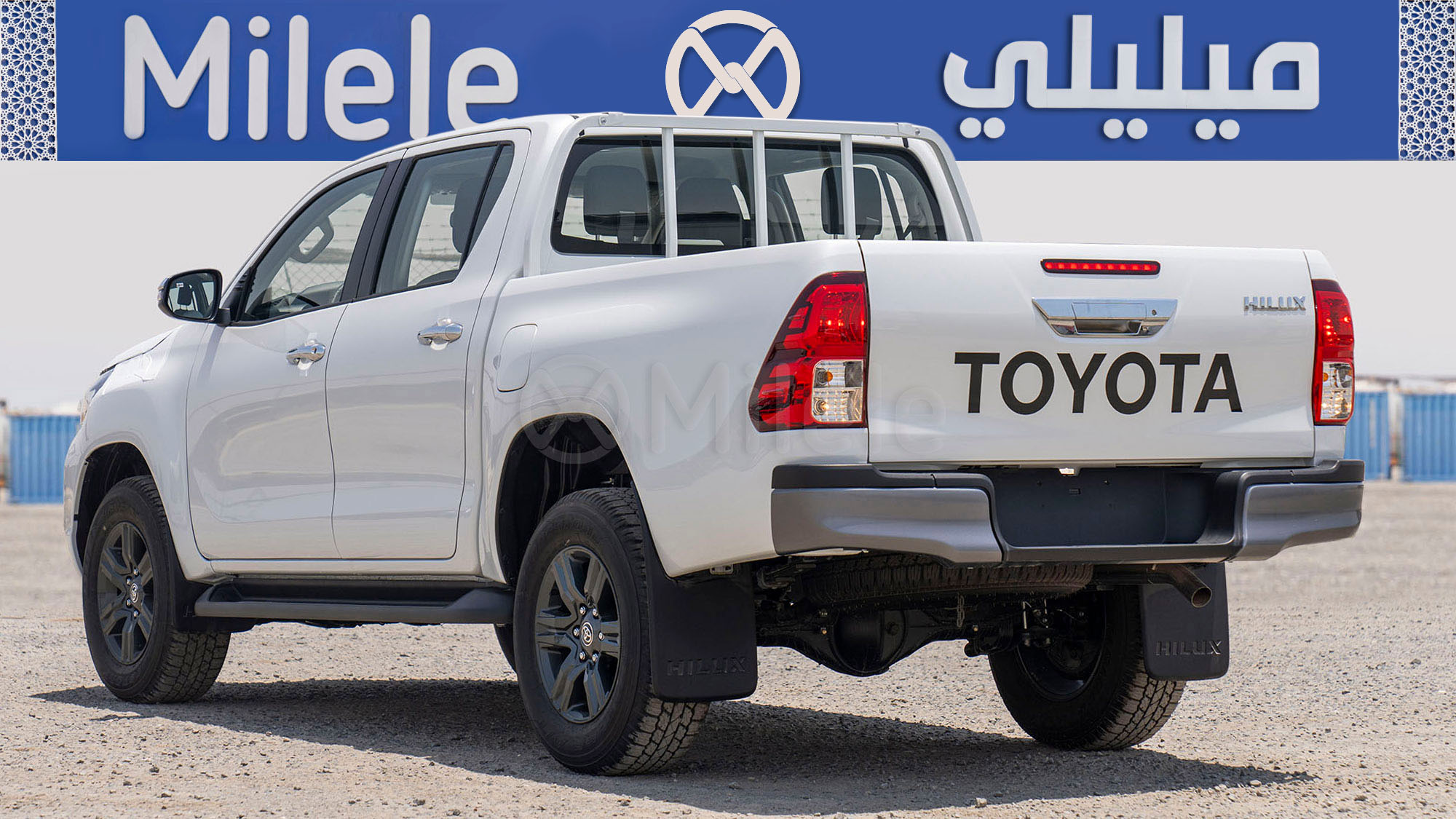 
								(LHD) TOYOTA HILUX DC 2.4D MT 4X4 P.WINDOW MY2026 – WHITE full									