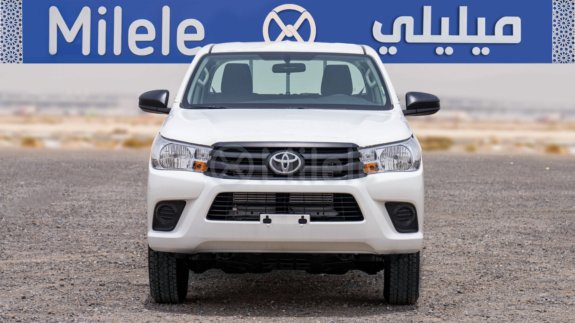 
(LHD) TOYOTA HILUX DC 2.4D MT 4X4 P.WINDOW MY2026 – SUPER WHITE full									