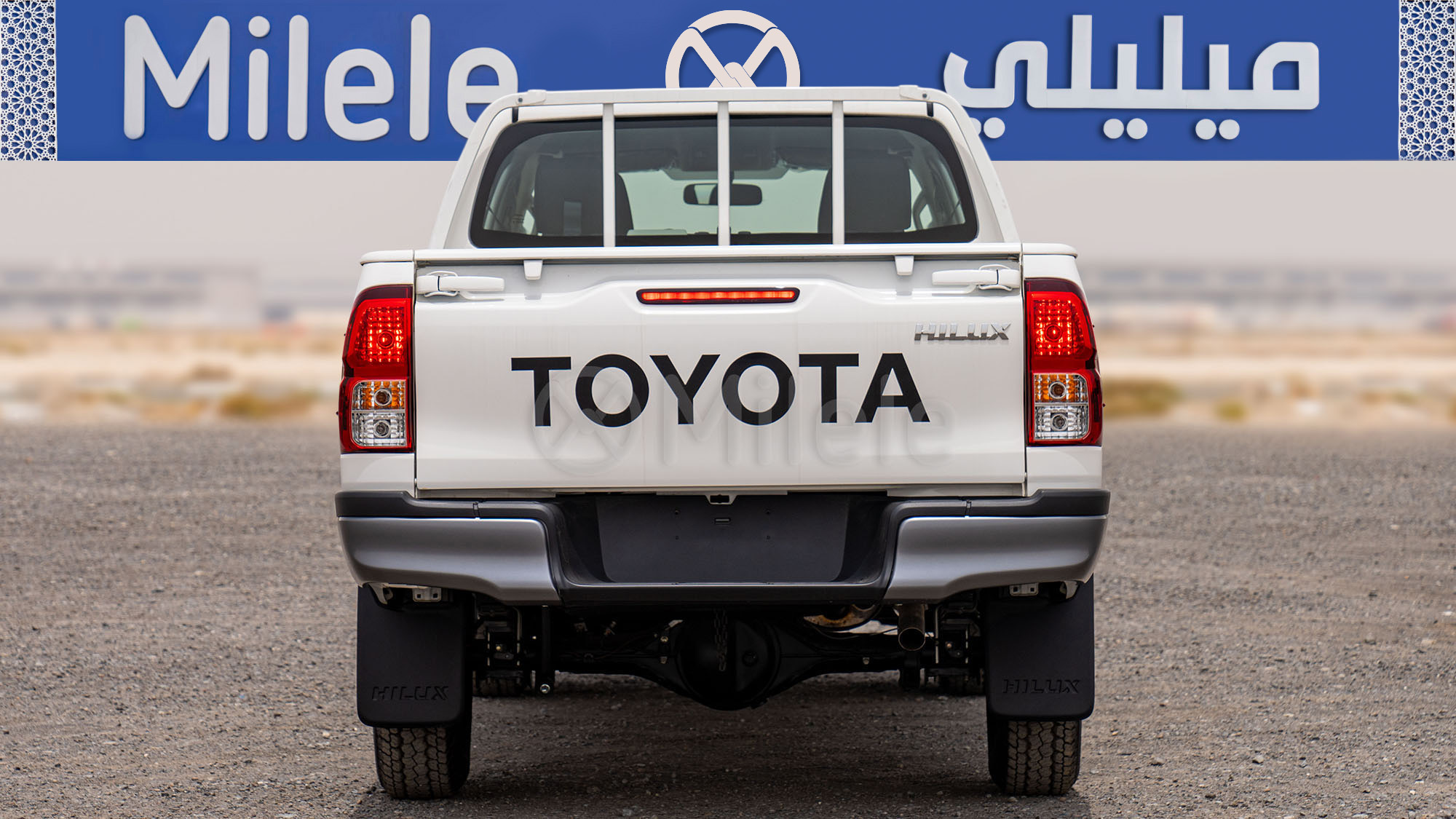 
(LHD) TOYOTA HILUX DC 2.4D MT 4X4 P.WINDOW MY2026 – SUPER WHITE full									