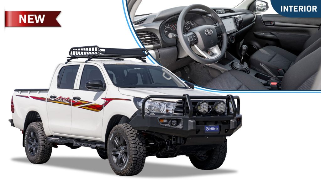 (LHD) TOYOTA HILUX DC OFF ROAD EDITION 2.4D MT 4X4 P.WINDOW MY2026 – White