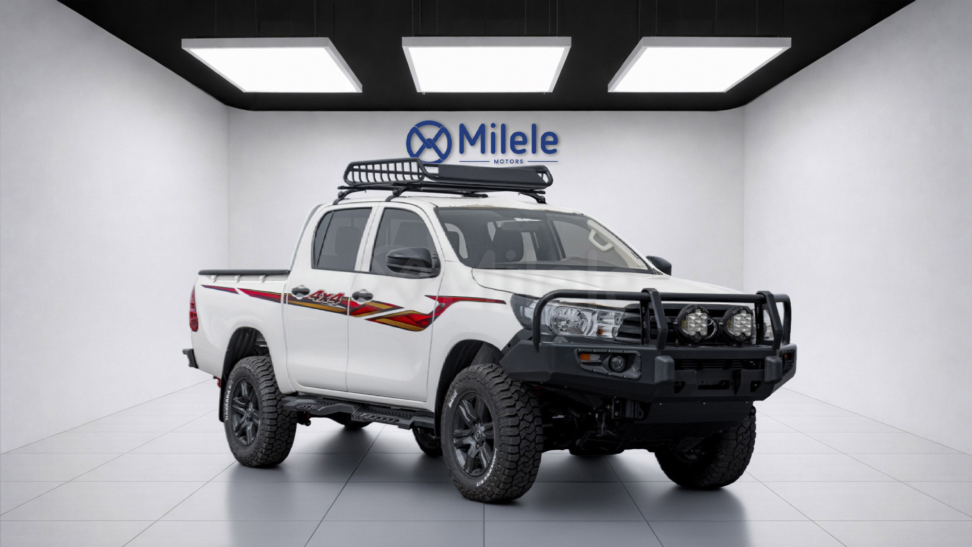 
								(LHD) TOYOTA HILUX DC OFF ROAD EDITION 2.4D MT 4X4 P.WINDOW MY2026 – White full									