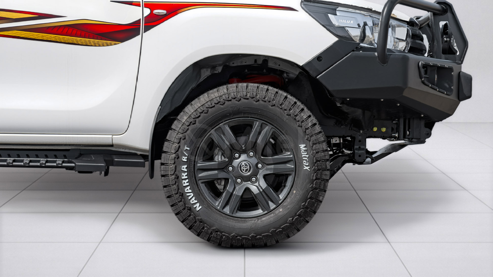 
								(LHD) TOYOTA HILUX DC OFF ROAD EDITION 2.4D MT 4X4 P.WINDOW MY2026 – White full									