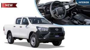 (LHD) TOYOTA HILUX DC 2.4D MT MY2025 – WHITE