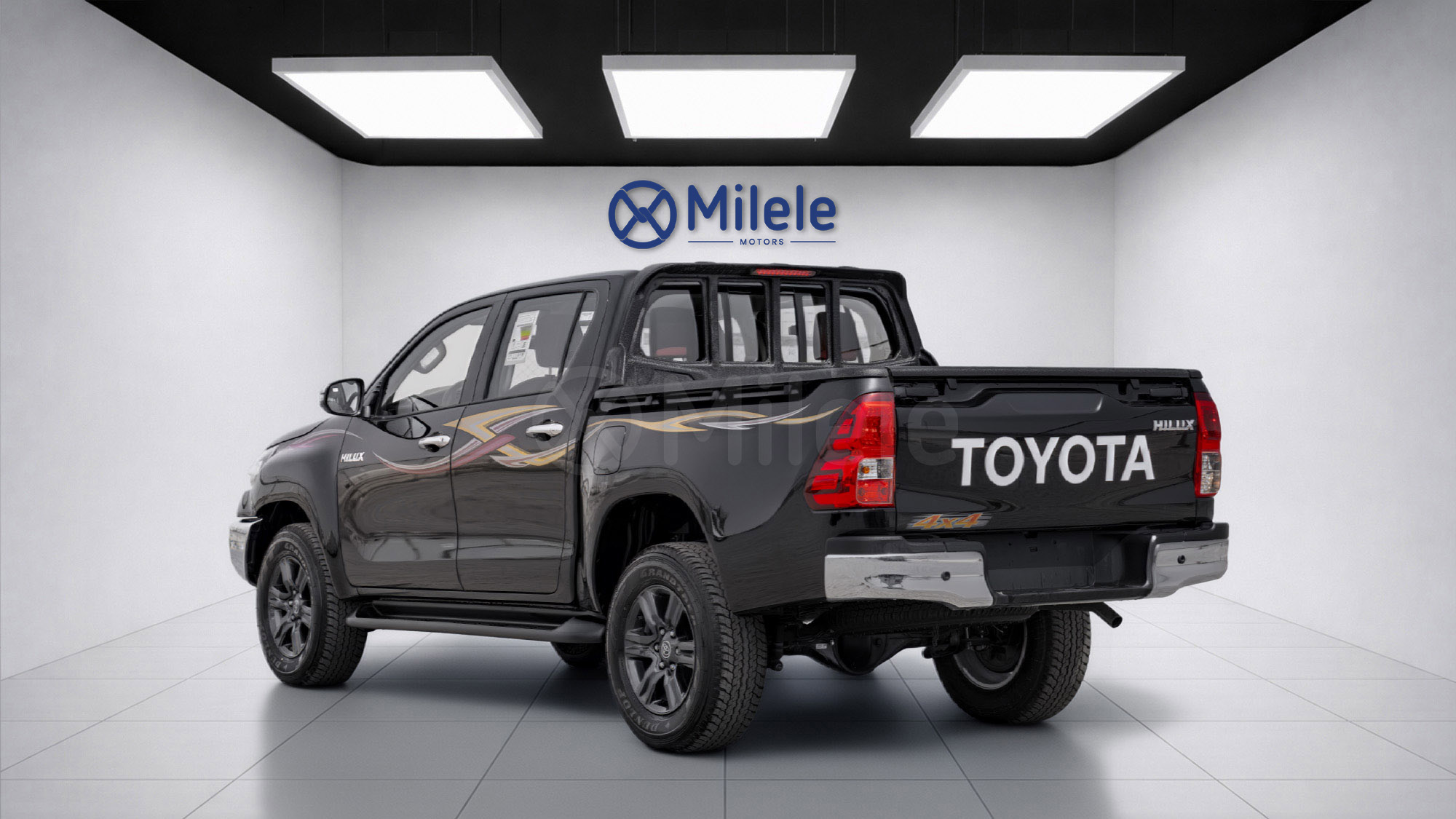 
								(LHD) TOYOTA HILUX DC 2.7P AT 4WD MY2026 – BLACK full									