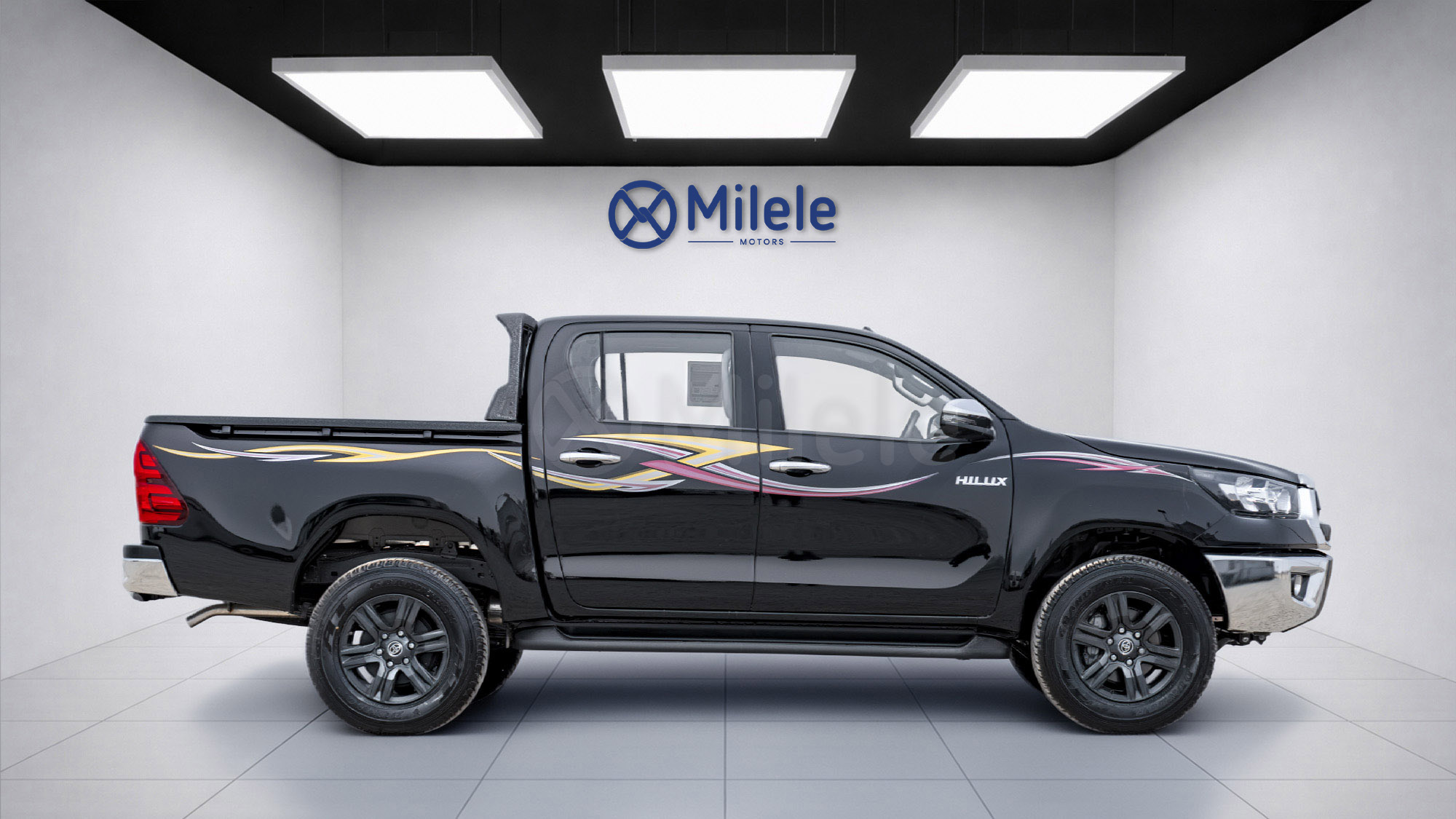 
								(LHD) TOYOTA HILUX DC 2.7P AT 4WD MY2026 – BLACK full									