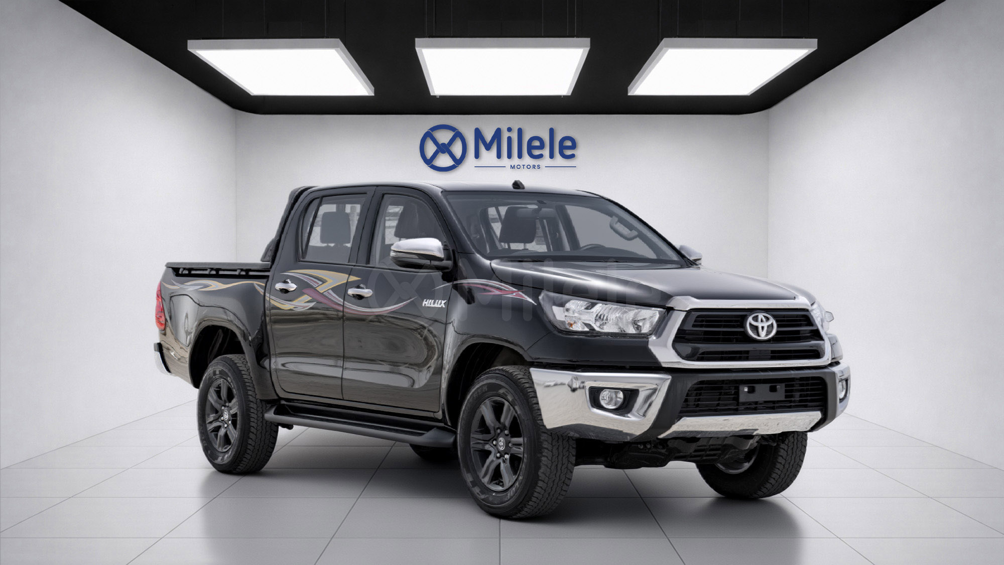 
								(LHD) TOYOTA HILUX DC 2.7P AT 4WD MY2026 – BLACK full									