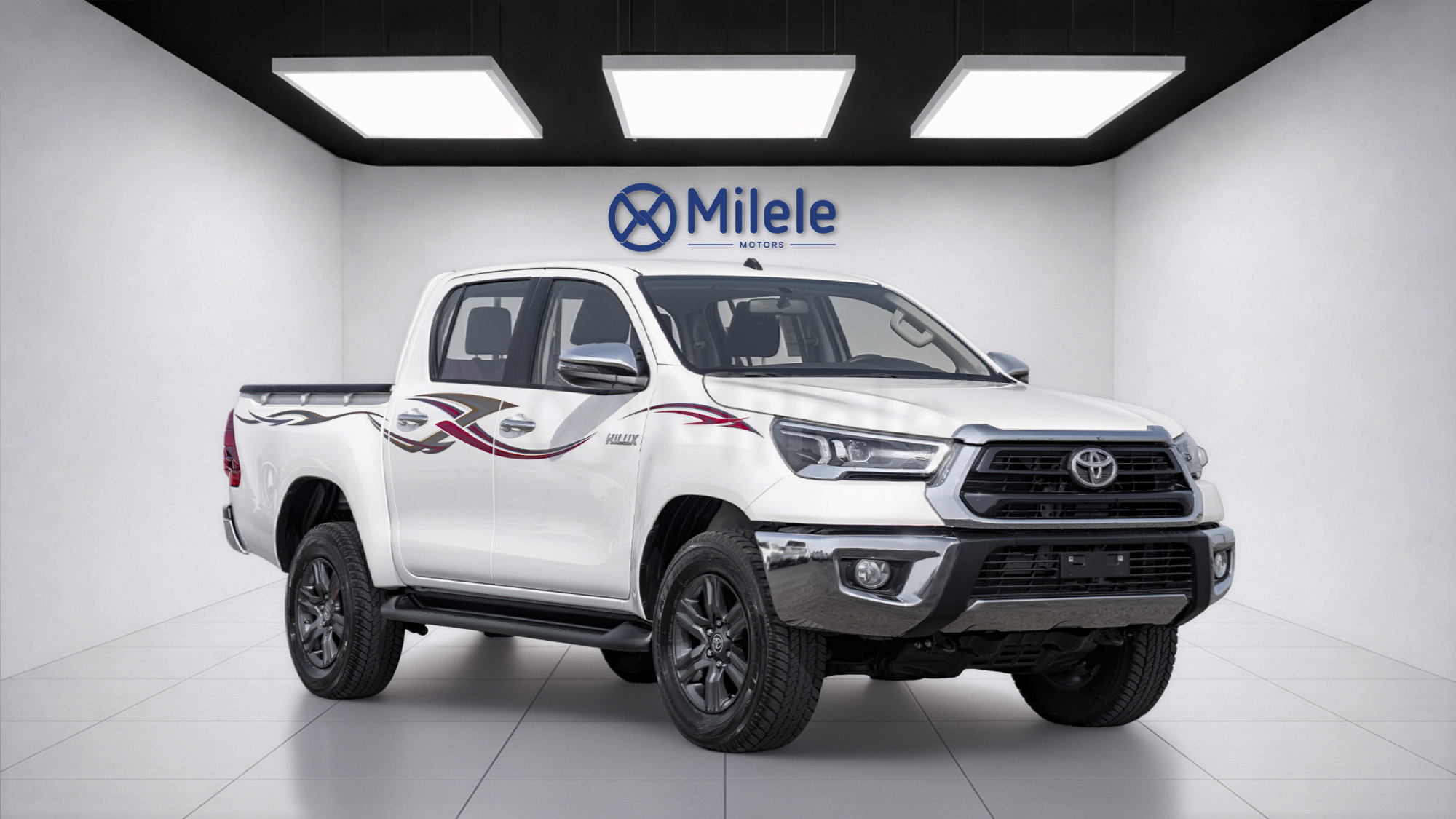 
								(LHD) TOYOTA HILUX DC 2.7P AT 4WD MY2026 – White full									