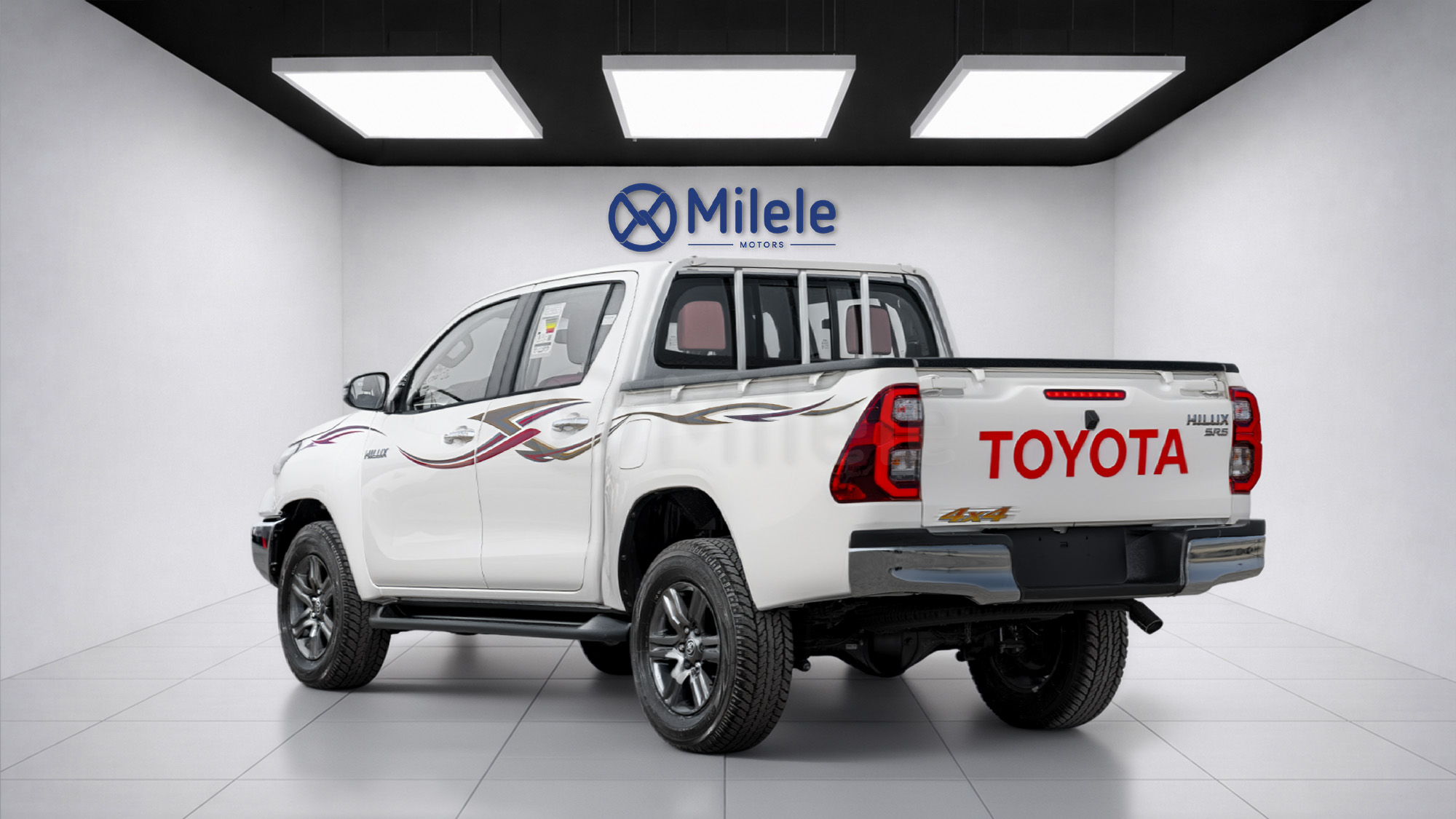 
								(LHD) TOYOTA HILUX DC 2.7P AT 4WD MY2026 – White full									