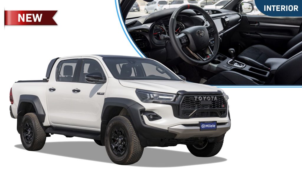 (LHD) TOYOTA HILUX DC GR SPORT 2.8D AT 4X4 MY2025 – WHITE