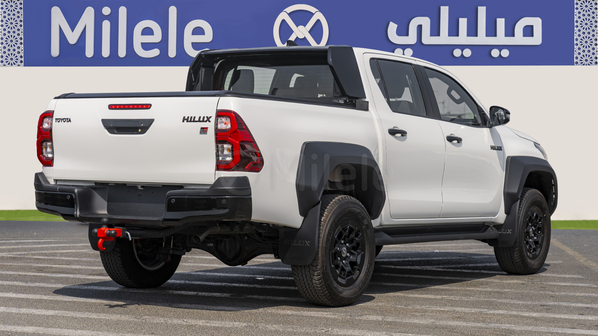 
(LHD) TOYOTA HILUX DC GR SPORT 2.8D AT 4X4 MY2025 – WHITE full									
