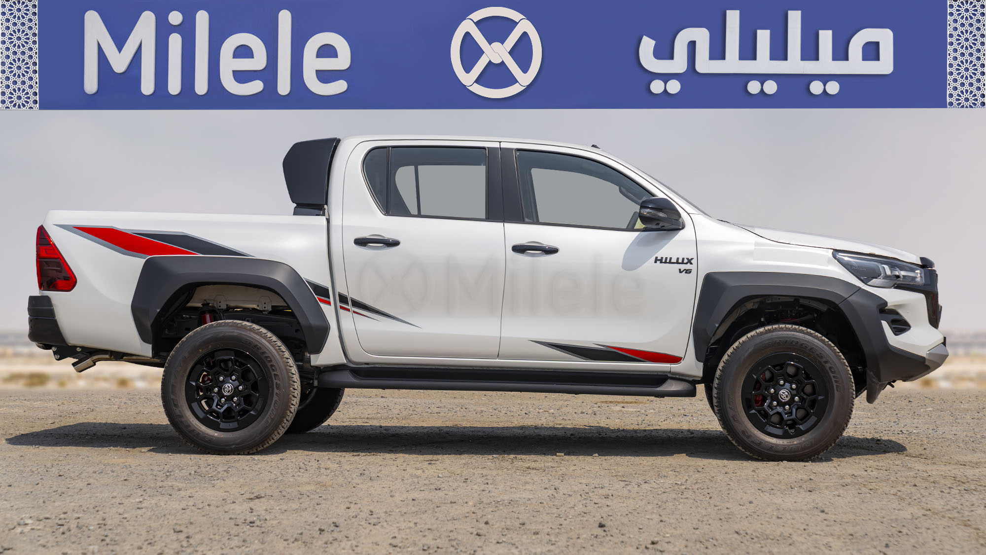 
								(LHD) TOYOTA HILUX DC GR SPORT 4.0P AT 4X4 MY2025 – WHITE full									