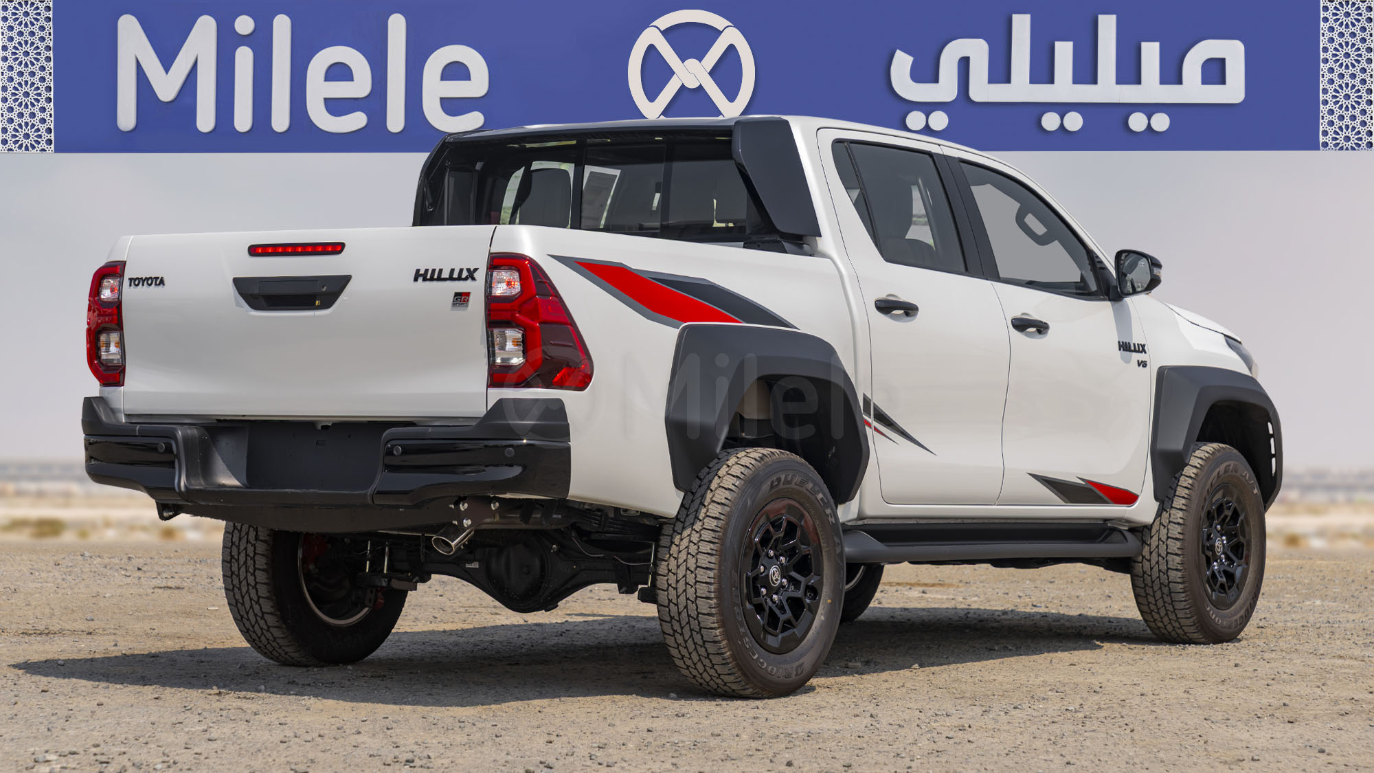 
								(LHD) TOYOTA HILUX DC GR SPORT 4.0P AT 4X4 MY2025 – WHITE full									