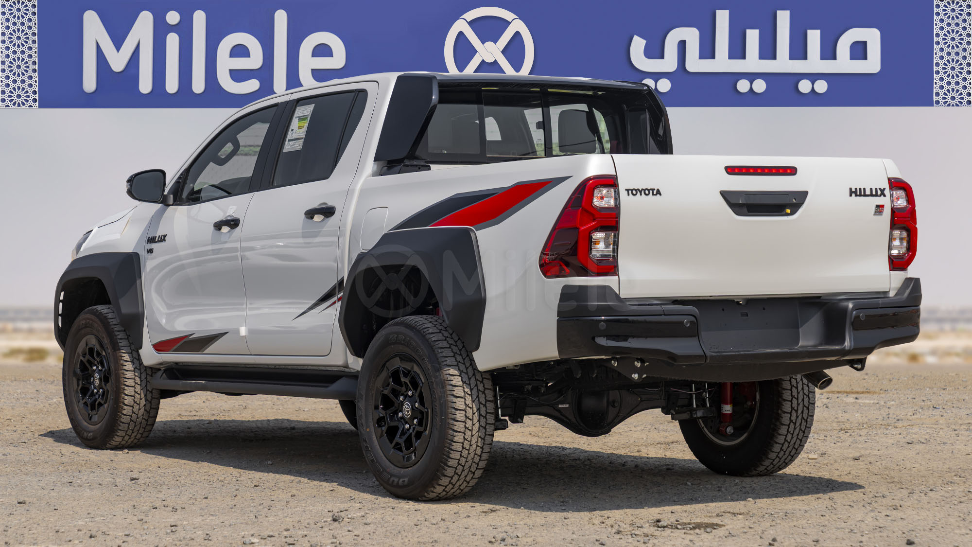 
								(LHD) TOYOTA HILUX DC GR SPORT 4.0P AT 4X4 MY2025 – WHITE full									