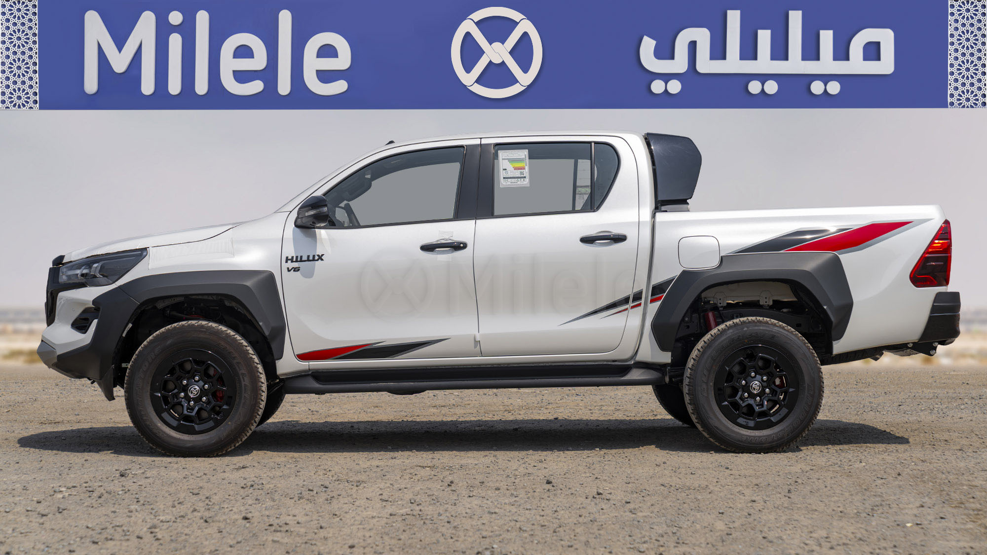 
								(LHD) TOYOTA HILUX DC GR SPORT 4.0P AT 4X4 MY2025 – WHITE full									