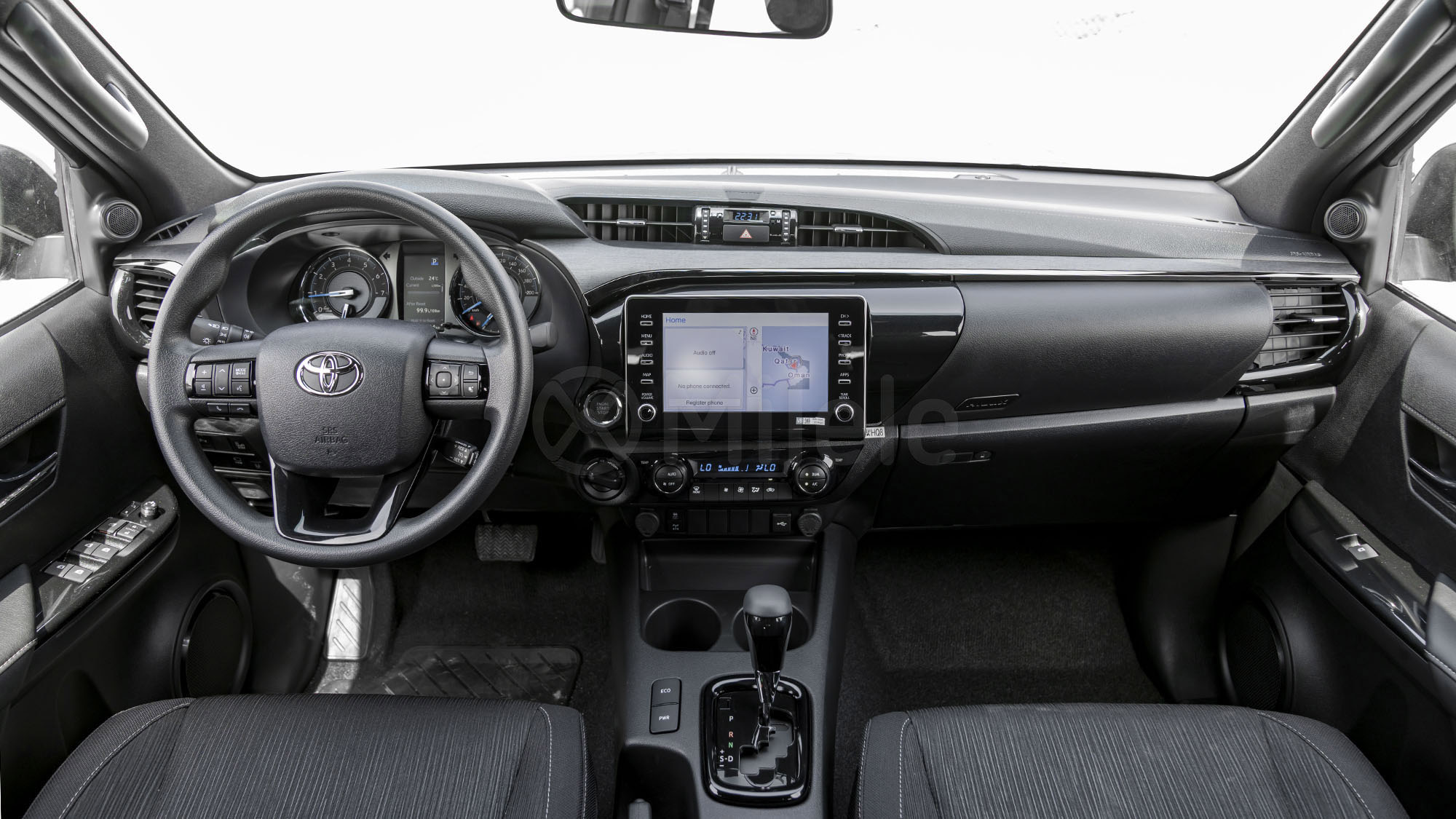 
								(LHD) TOYOTA HILUX DC ADVENTURE 4.0P AT 4X4 MY2026 – BLACK full									