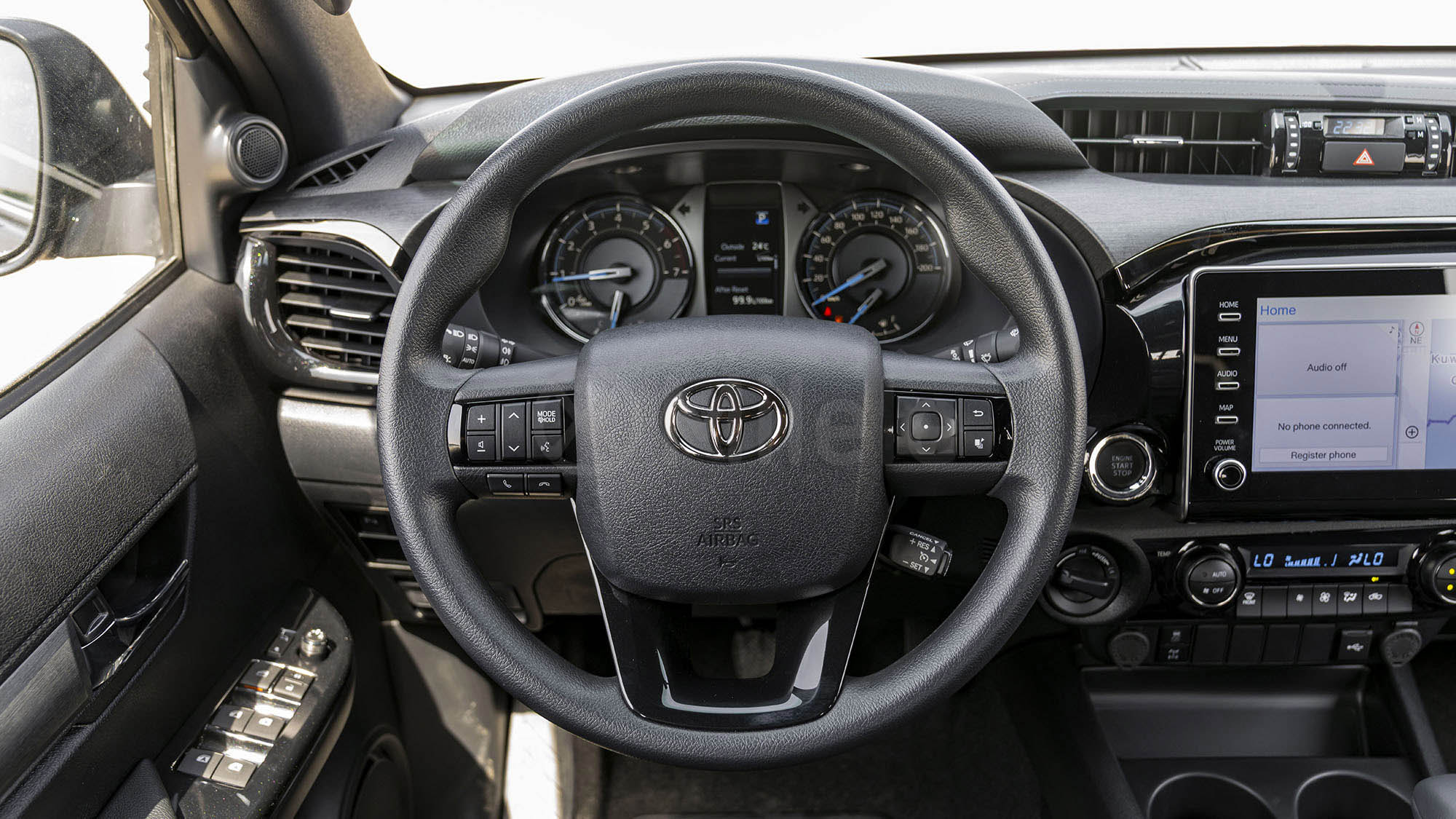 
								(LHD) TOYOTA HILUX DC ADVENTURE 4.0P AT 4X4 MY2026 – BLACK full									