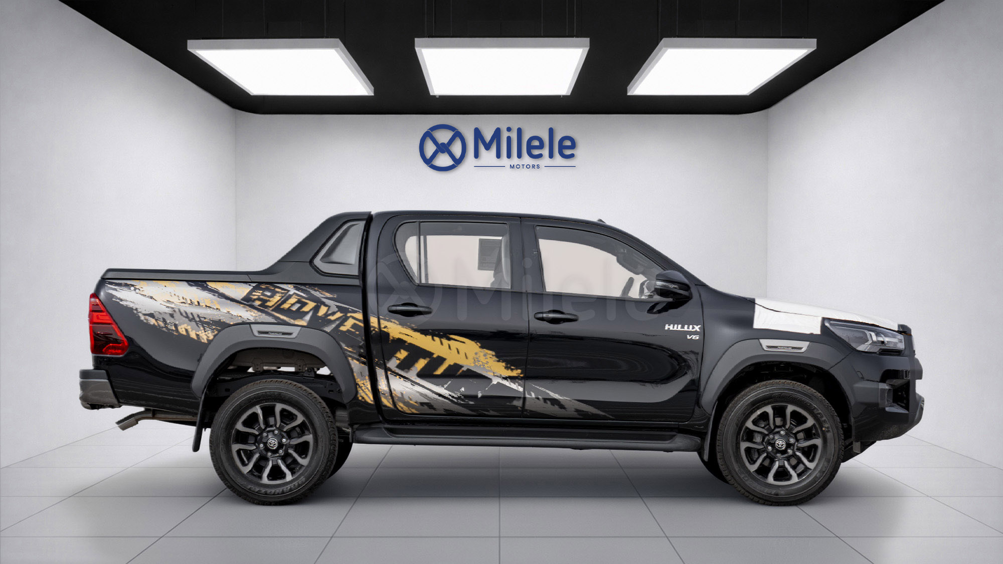 
								(LHD) TOYOTA HILUX DC ADVENTURE 4.0P AT 4X4 MY2026 – BLACK full									