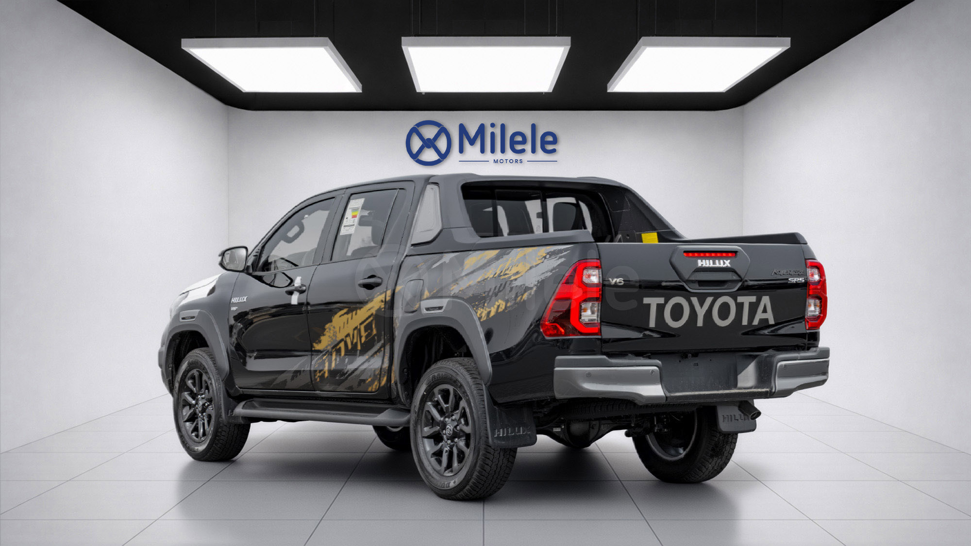 
								(LHD) TOYOTA HILUX DC ADVENTURE 4.0P AT 4X4 MY2026 – BLACK full									