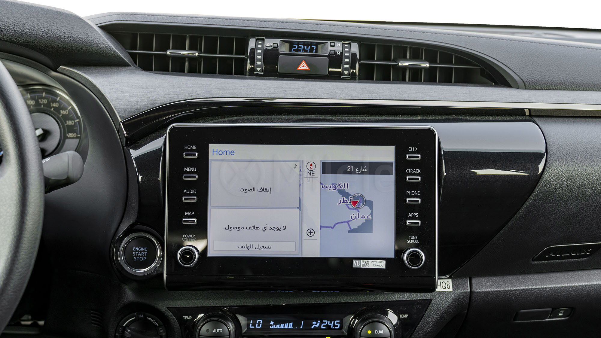 
								(LHD) TOYOTA HILUX DC ADVENTURE 4.0P AT 4X4 MY2026 – BLACK full									