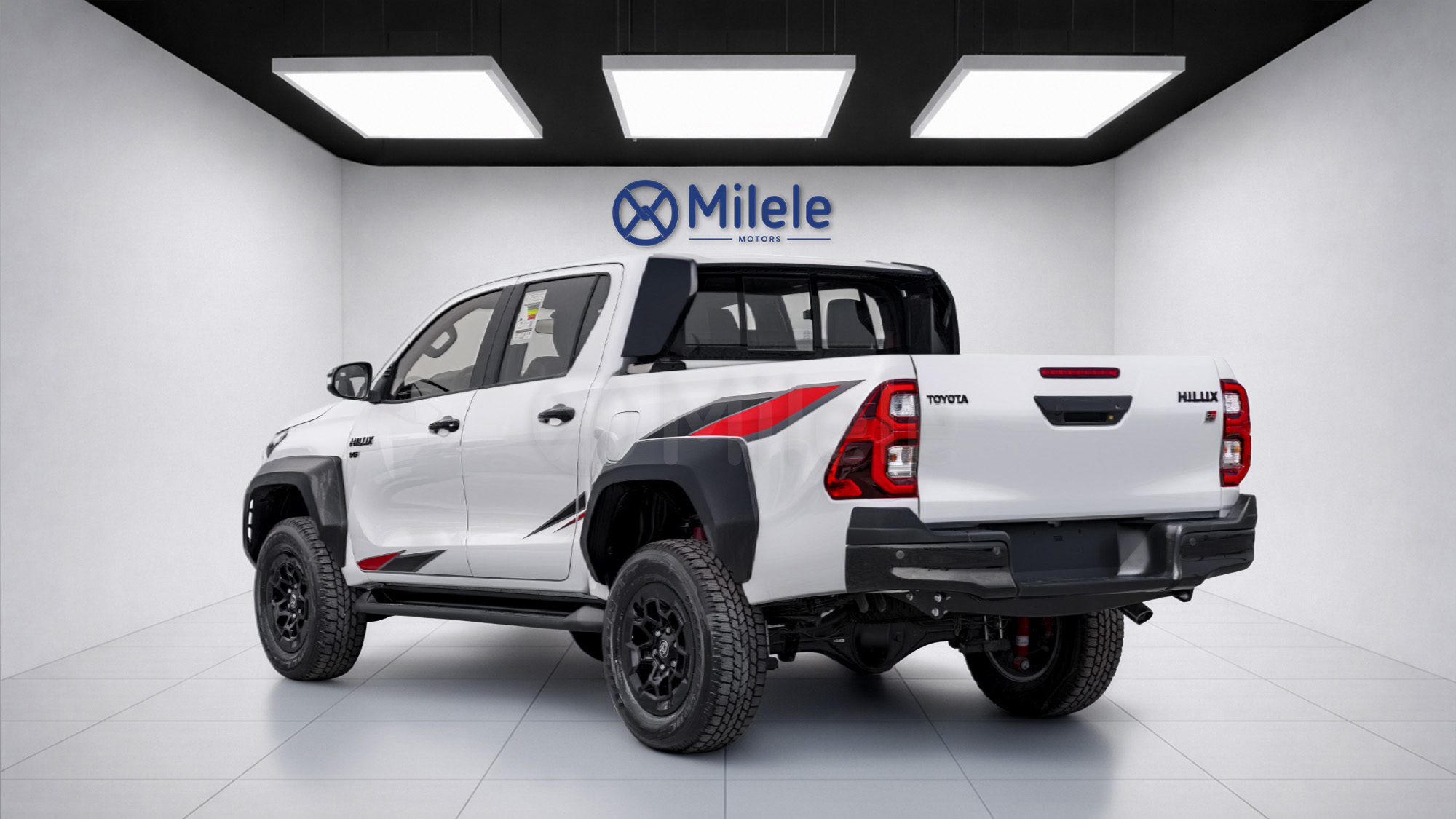 
(LHD) TOYOTA HILUX GRS 4.0P AT MY2026 – WHITE full									