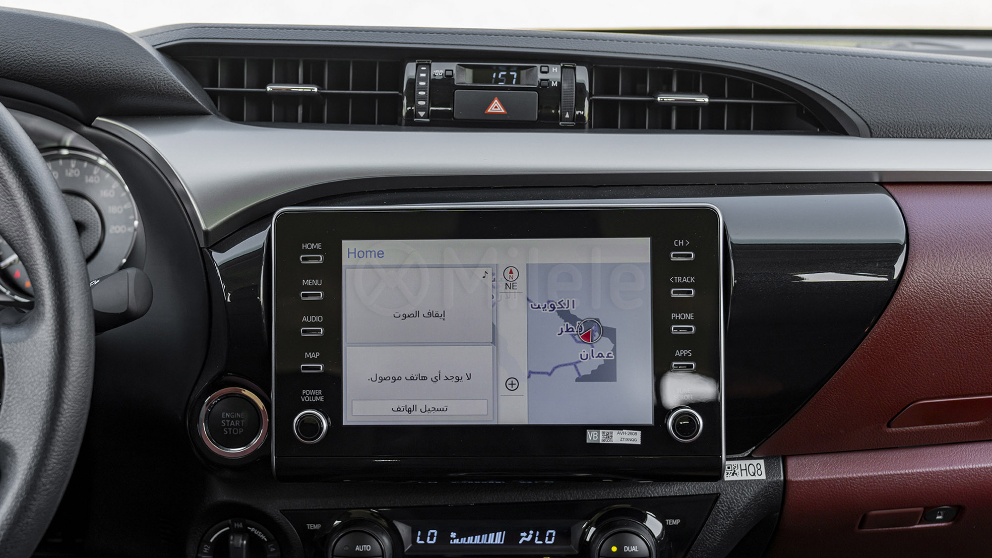 
(LHD) TOYOTA HILUX TRD 4.0P AT MY2026 – Black full									