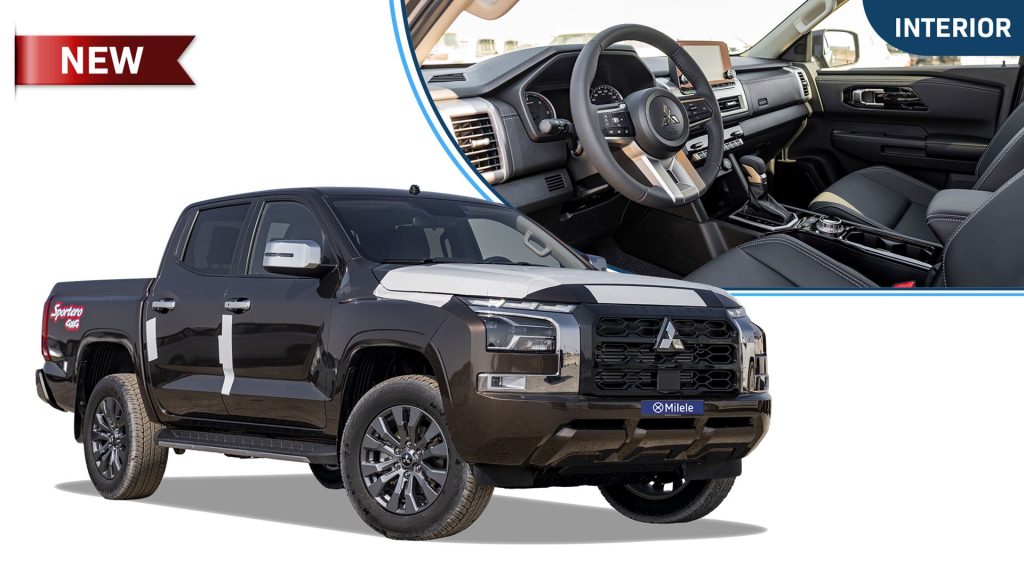 (LHD) MITSUBISHI L200 SPORTERO DC CHROME EDITION 2.4D AT 4WD MY2026 – BRONZE