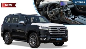 (LHD) TOYOTA LC300 VX 3.3D AT MY2025 – BLACK