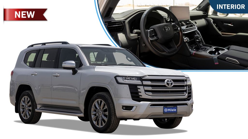 (LHD) TOYOTA LC300 VX 3.3D AT AWD MY2025 – SILVER