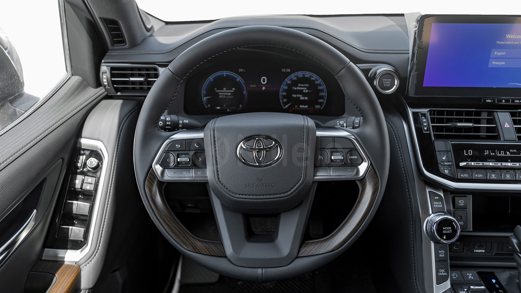 
(LHD) TOYOTA LC300 VX 3.3D AT MY2026 – ATTITUDEBLACK full									