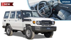 (LHD) TOYOTA LC76 4.2D MT MY2025 – WHITE