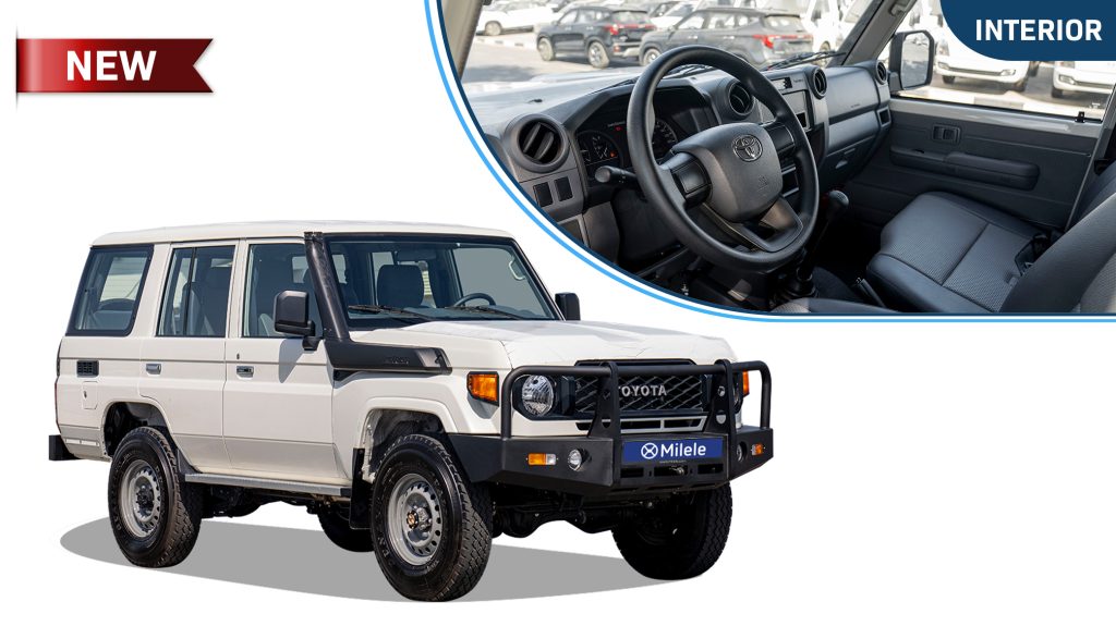 (LHD) TOYOTA LC76 4.2D MT MY2025 – WHITE