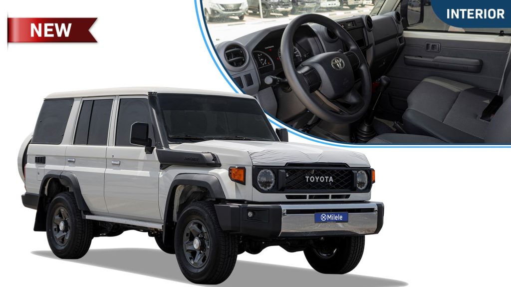 (LHD) TOYOTA LC76 4.2D MT 4X4 MY2025 – WHITE