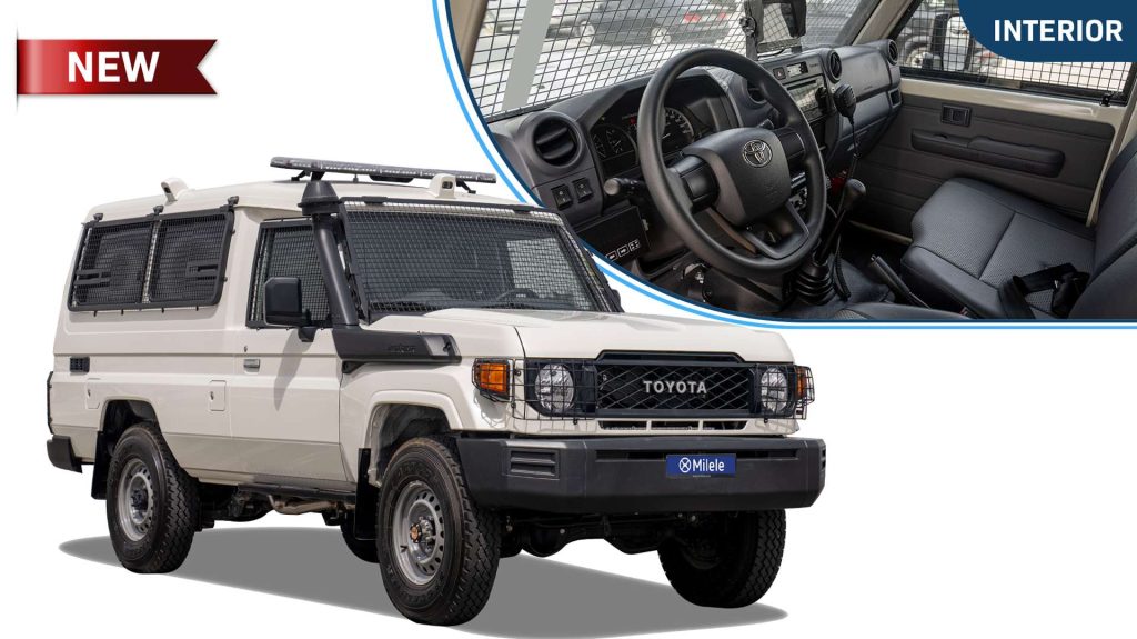 (LHD) TOYOTA LC78 4.2D MT MY2025 – WHITE