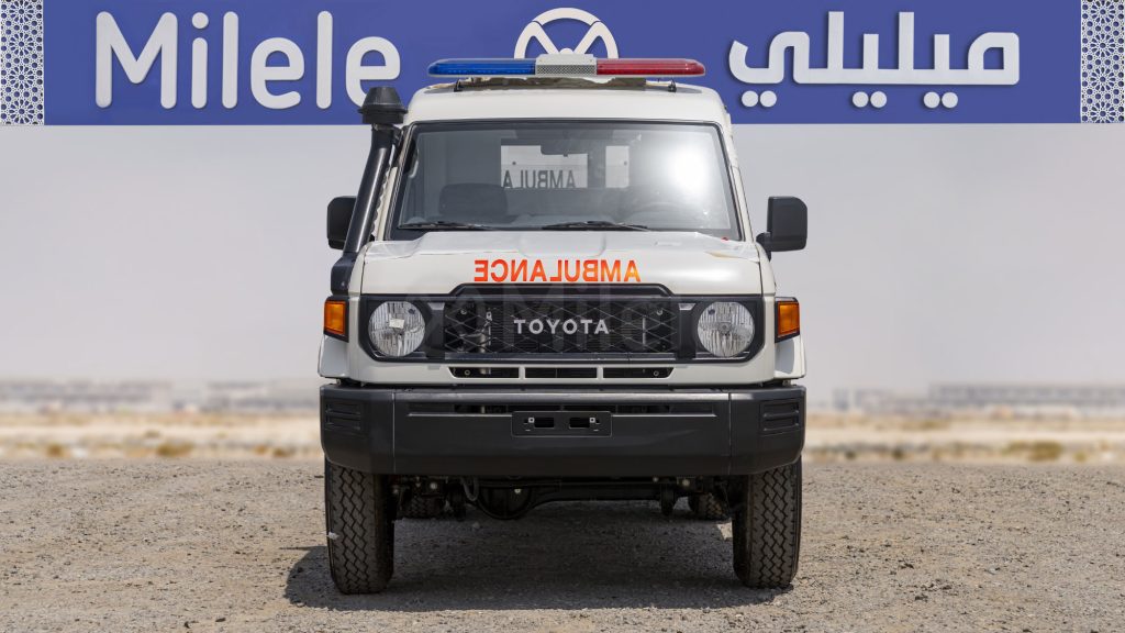 (LHD) TOYOTA LC78 4.2D MT 4X4 MY2025 – WHITE