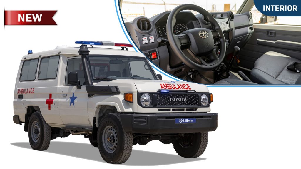 (LHD) TOYOTA LC78 4.2D MT 4X4 MY2025 – WHITE