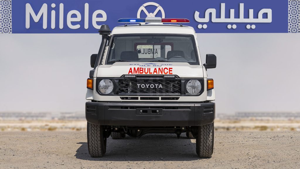 (LHD) TOYOTA LC78 4.2D MT 4X4 MY2025 – WHITE