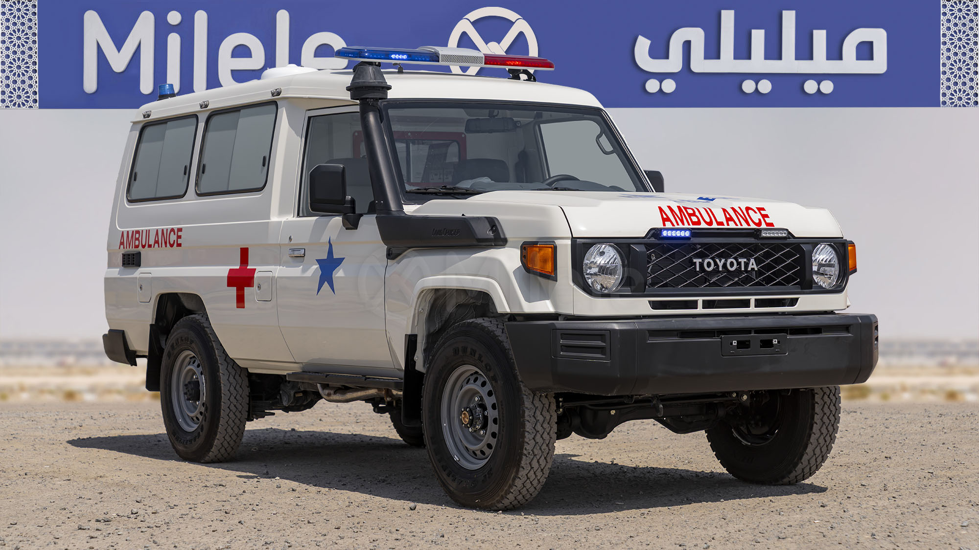 
								(LHD) TOYOTA LC78 4.2D MT 4X4 MY2025 – WHITE full									