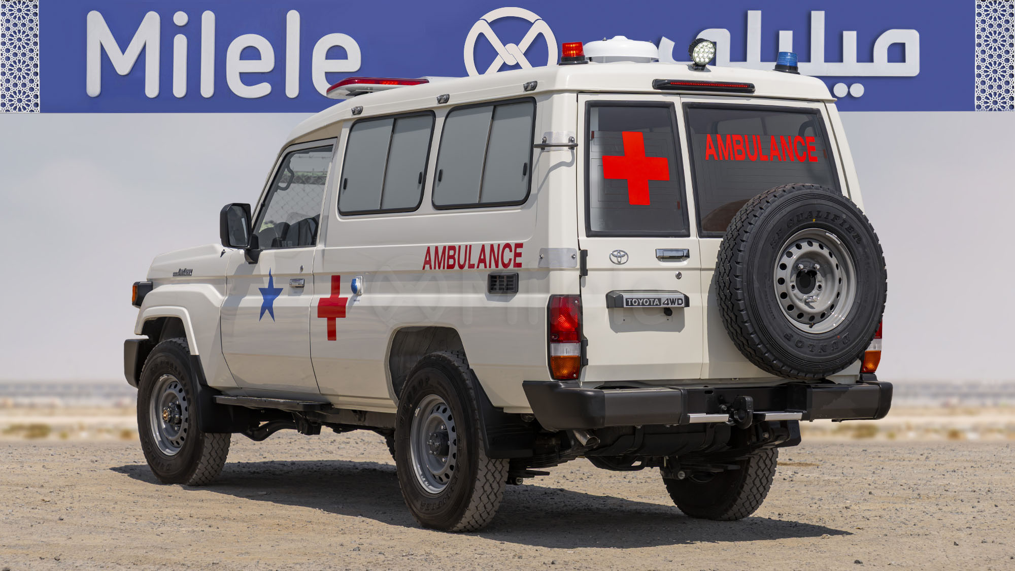 
								(LHD) TOYOTA LC78 4.2D MT 4X4 MY2025 – WHITE full									