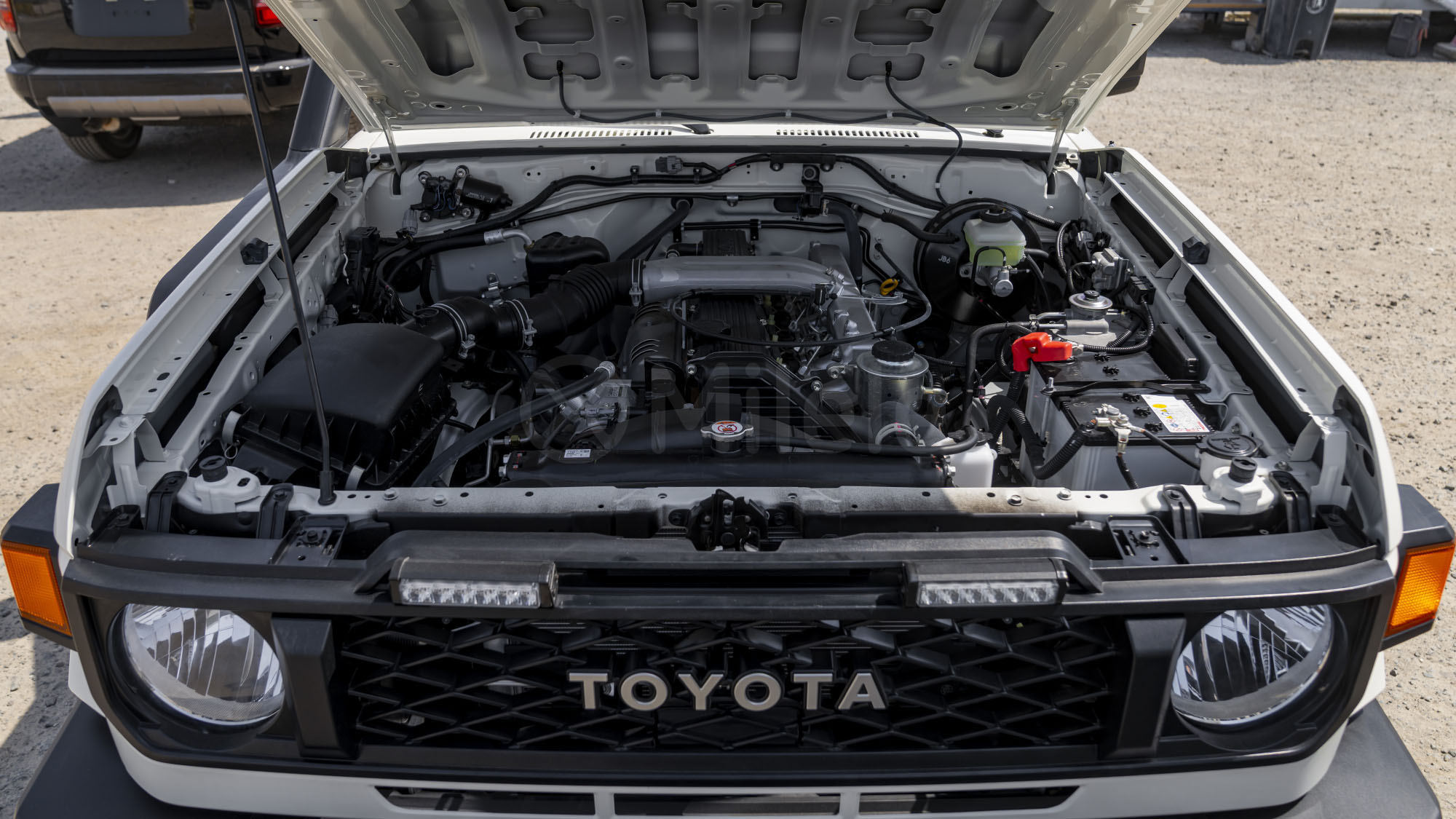
								(LHD) TOYOTA LC78 4.2D MT 4X4 MY2025 – WHITE full									