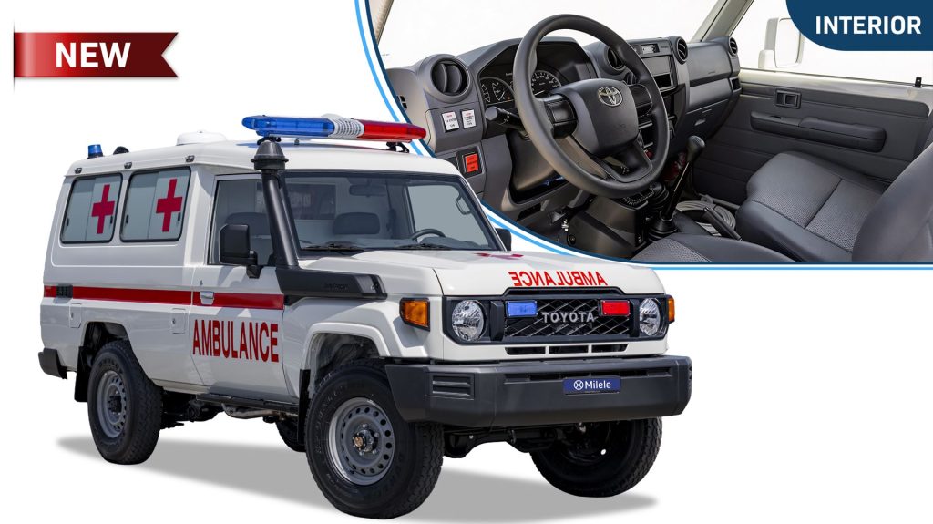 (LHD) TOYOTA LC78 AMBULANCE 4.2D MT MY2026 – WHITE