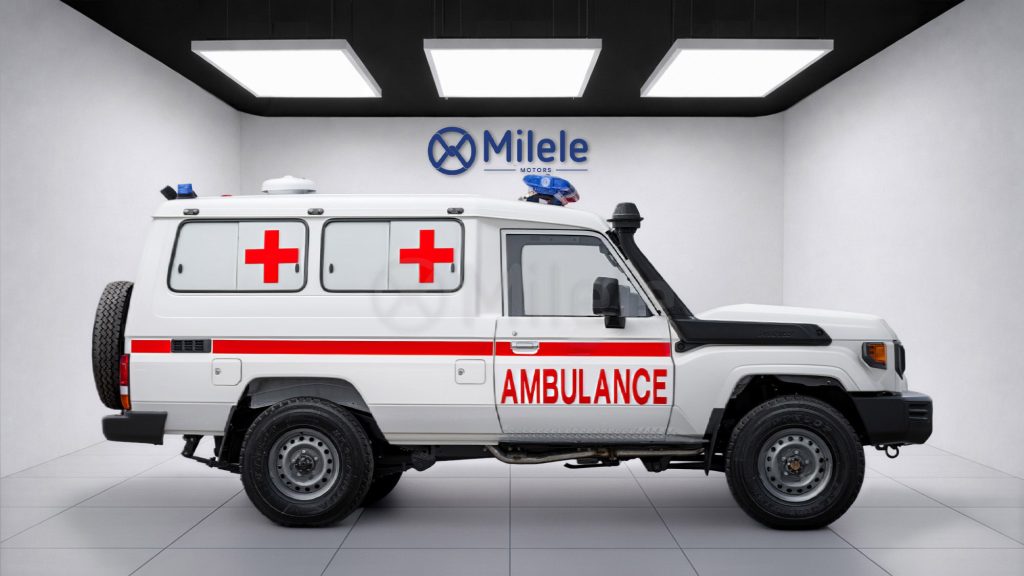 (LHD) TOYOTA LC78 AMBULANCE 4.2D MT MY2026 – WHITE