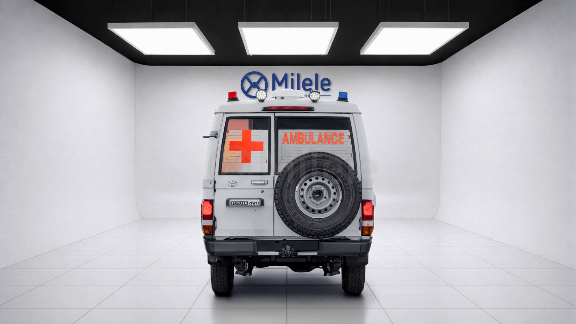 
								(LHD) TOYOTA LC78 AMBULANCE 4.2D MT MY2026 – WHITE full									