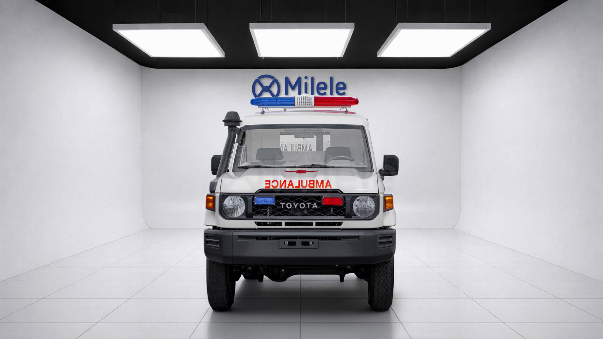 
								(LHD) TOYOTA LC78 AMBULANCE 4.2D MT MY2026 – WHITE full									
