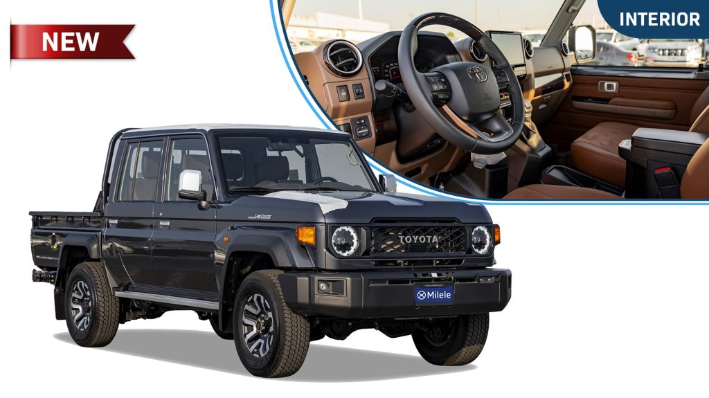 (LHD) TOYOTA LC79DC 2.8D AT 4X4 MY2025 – GREY