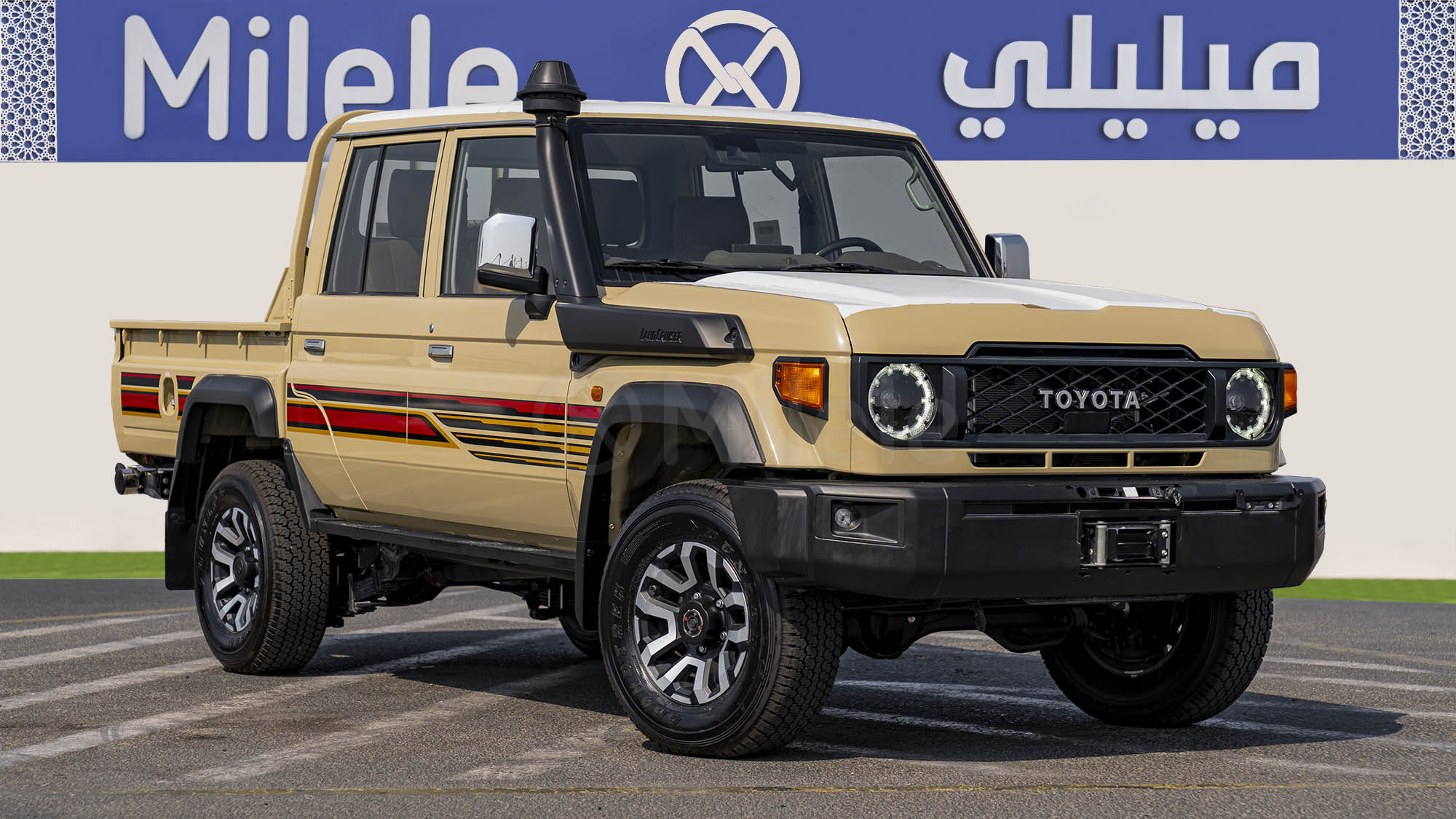 
								(LHD) TOYOTA LC79DC 2.8D AT 4X4 MY2025 – BEIGE full									