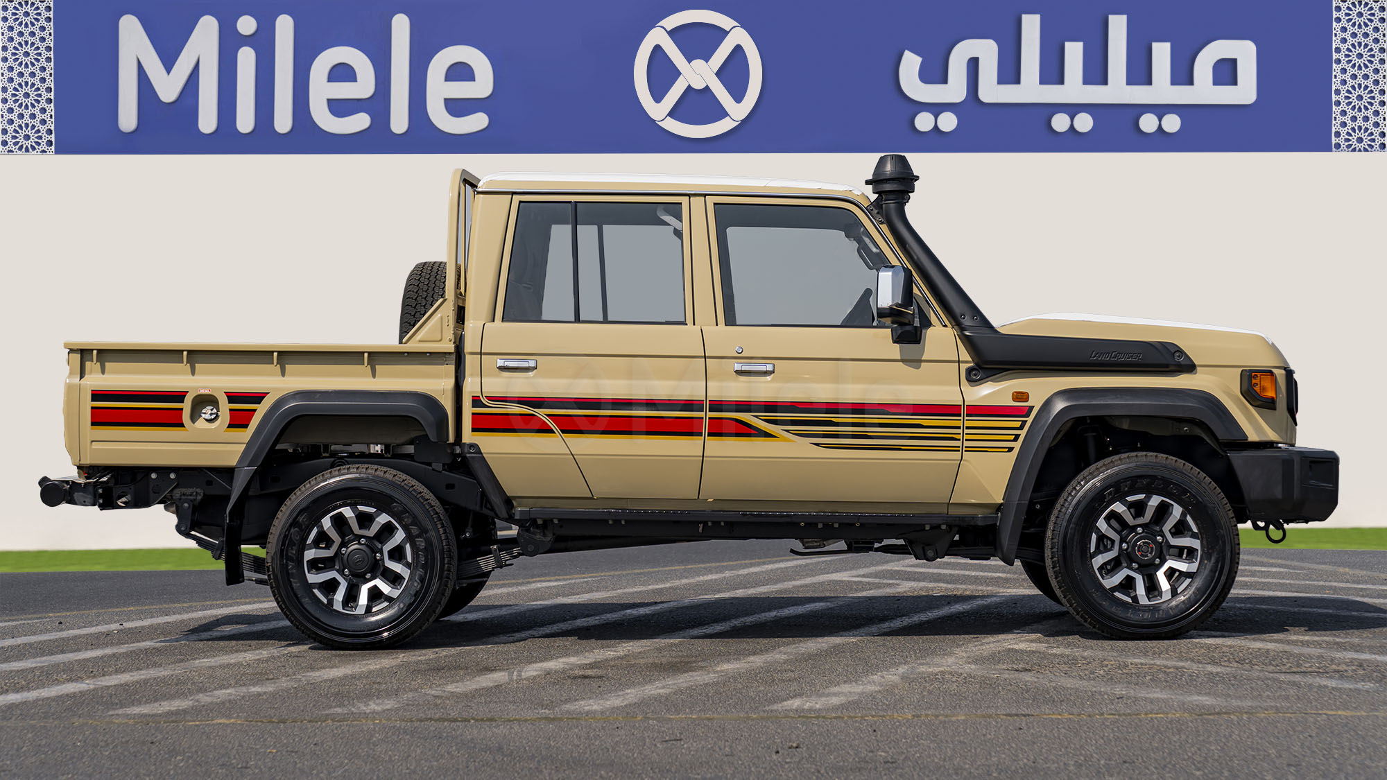 
								(LHD) TOYOTA LC79DC 2.8D AT 4X4 MY2025 – BEIGE full									