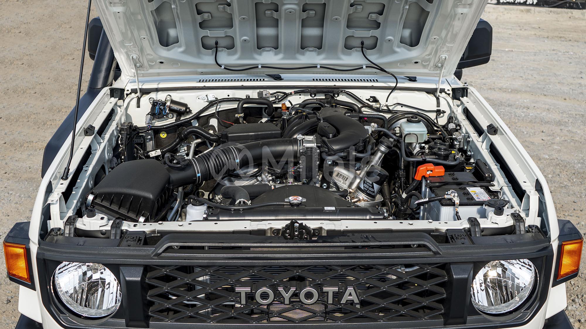 
(LHD) TOYOTA LC79DC 4.0P MT MY2025 – WHITE full									